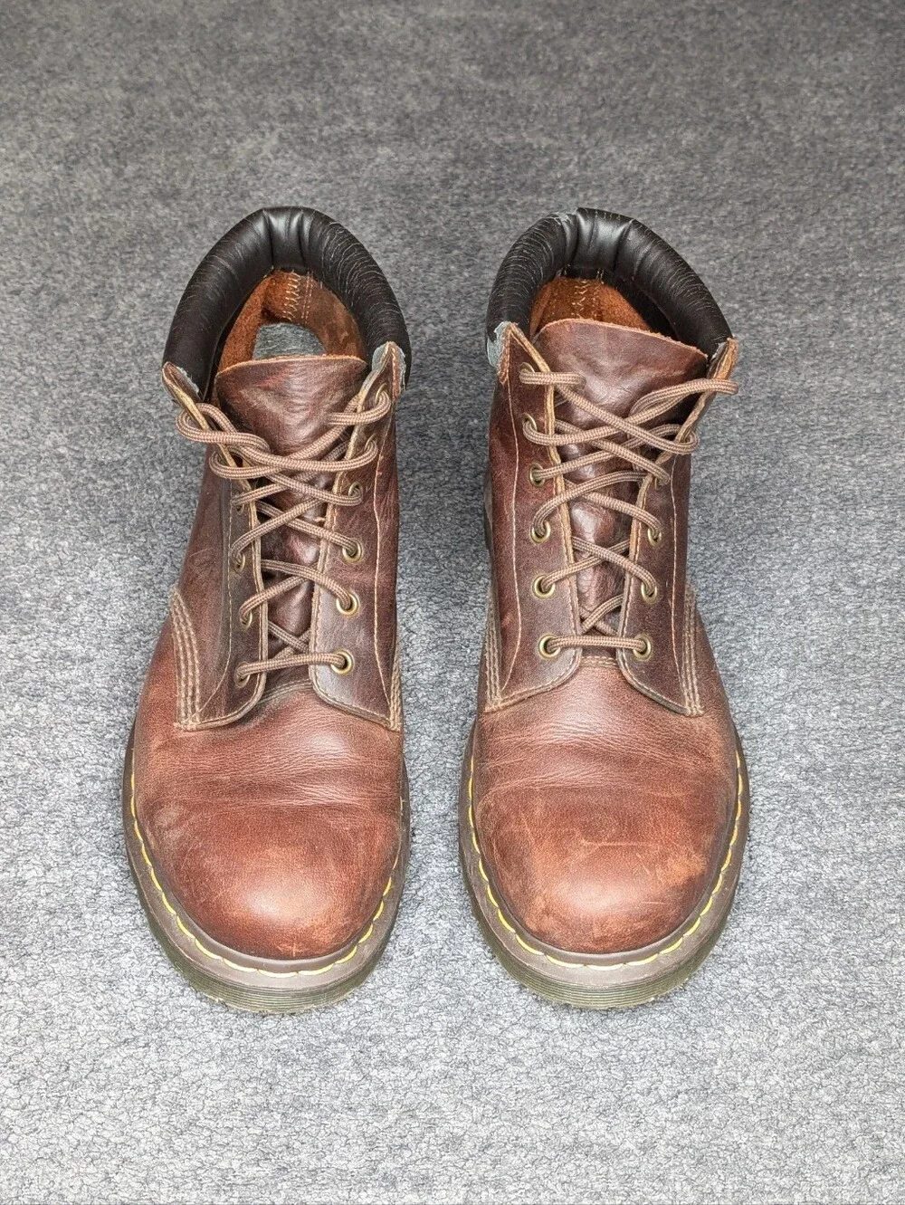 Dr. Martens 939 Ben Boot Brown Crazy Horse Leather Hiker Boots Men's 12